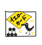 カラスのお知らせ 6（個別スタンプ：6）