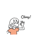日本語＆英語スタンプ（個別スタンプ：4）