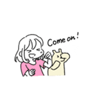 日本語＆英語スタンプ（個別スタンプ：10）