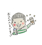 かんちゃん手描きスタンプ 仕事（個別スタンプ：3）