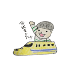 かんちゃん手描きスタンプ 仕事（個別スタンプ：16）