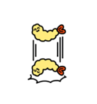 幸せしたエビフライ（個別スタンプ：22）