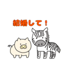 ブタさん物語（個別スタンプ：13）