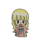 紅茶好きなお嬢様（個別スタンプ：1）