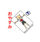 白衣を着たネコ（個別スタンプ：34）
