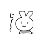 お花畑のうさぎ（個別スタンプ：2）