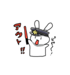 お花畑のうさぎ（個別スタンプ：12）