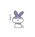 お花畑のうさぎ（個別スタンプ：13）