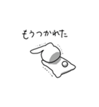 お花畑のうさぎ（個別スタンプ：25）