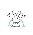 お花畑のうさぎ（個別スタンプ：28）