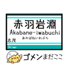 東京地下鉄 南北線 気軽に今この駅だよ！（個別スタンプ：28）