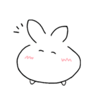 ゆるめのにゃんうさ（個別スタンプ：2）
