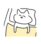 ゆるめのにゃんうさ（個別スタンプ：6）
