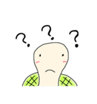 手描きのゆる〜いカメ 敬語（個別スタンプ：16）