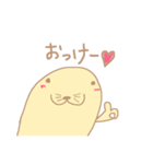 ゆる〜い手描きのトド（個別スタンプ：9）