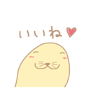 ゆる〜い手描きのトド（個別スタンプ：10）