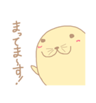 ゆる〜い手描きのトド（個別スタンプ：20）