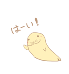 ゆる〜い手描きのトド（個別スタンプ：24）