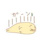 ゆる〜い手描きのトド（個別スタンプ：35）