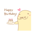 ゆる〜い手描きのトド（個別スタンプ：39）