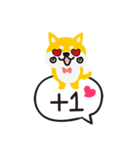 柴犬ももちゃんの会話（個別スタンプ：33）