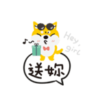 柴犬ももちゃんの会話（個別スタンプ：37）