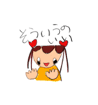 こどもが描いたスタンプ風です（個別スタンプ：34）
