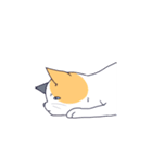 気だるげな猫（個別スタンプ：3）