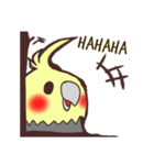 ほのぼのオカメインコ（個別スタンプ：3）