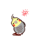 ほのぼのオカメインコ（個別スタンプ：5）