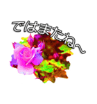 ビビッドな花達（個別スタンプ：8）