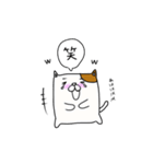 四角いゆるネコさん（個別スタンプ：18）