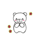 しろくまのぽむろ（個別スタンプ：12）