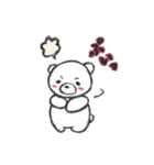 しろくまのぽむろ（個別スタンプ：19）