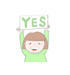 ほのぼのさっちゃん（個別スタンプ：25）