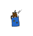ちいさなくまのスタンプ（個別スタンプ：6）
