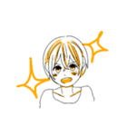 喋らない男の子（個別スタンプ：4）