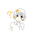 喋らない男の子（個別スタンプ：5）