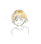 喋らない男の子（個別スタンプ：17）