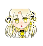 ホワイト_レド（個別スタンプ：2）
