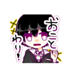 ホワイト_レド（個別スタンプ：3）