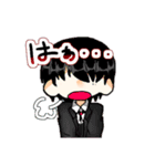 ホワイト_レド（個別スタンプ：4）