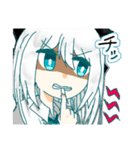 ホワイト_レド（個別スタンプ：5）