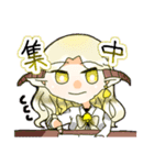 ホワイト_レド（個別スタンプ：6）