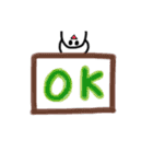 手書きの丸い子（個別スタンプ：12）