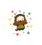 ぽんぬハチになってみた（個別スタンプ：6）