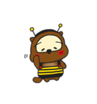 ぽんぬハチになってみた（個別スタンプ：7）