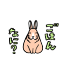 もふもふうさぎすき（個別スタンプ：9）