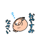 もふもふうさぎすき（個別スタンプ：14）