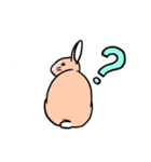 もふもふうさぎすき（個別スタンプ：22）